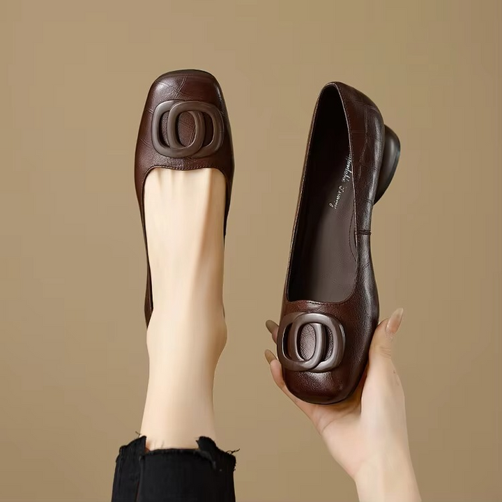 Opium - Leather Flats